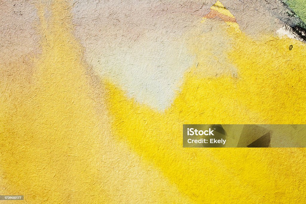 Pintura de Arte abstracto amarillo fondos. - Foto de stock de Abstracto libre de derechos