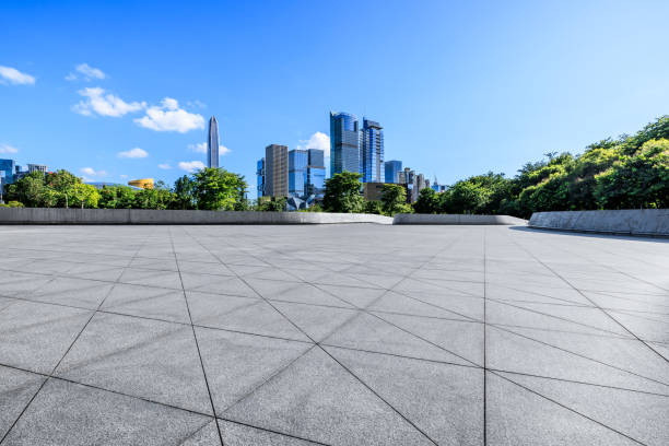 istock City square and skyline scenery in Shenzhen 1739004840