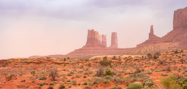 Buttes in Monument Valley, Arizona