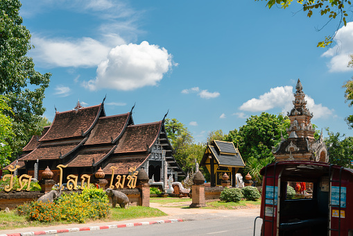 Wat Lok Molee temple in Chiang Mai, Thailand