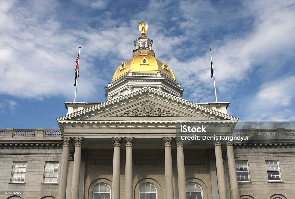 New Hampshire State House - Foto de stock de New Hampshire libre de derechos