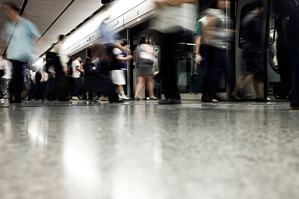 istock Blurred People at the Station 173901493