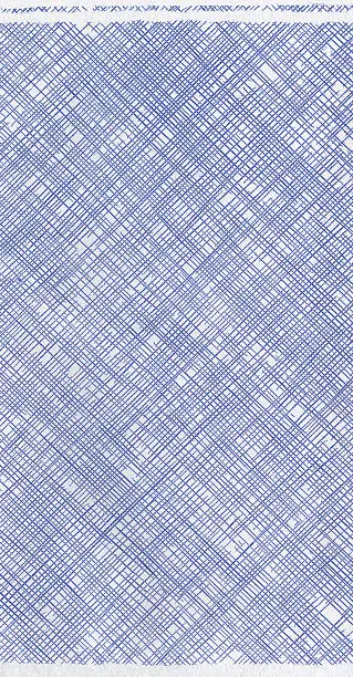 High resolution image of the inside surface of an envelope showing irregular cross hatching pattern. Great for backgrounds or texture layers.