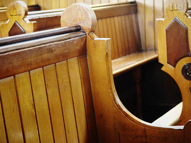 istock Church Pews detail. 173901776