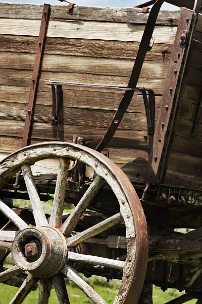 istock Wagon Wheel Stagecoach Carriage Cart 173901963
