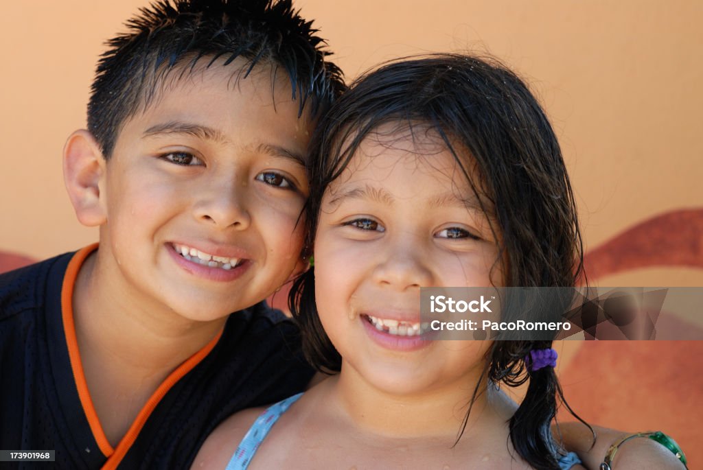 Fratello e Sorella - Foto stock royalty-free di 6-7 anni