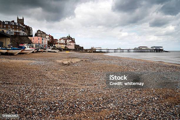 Regen Sturm Nähern Cromer Stockfoto und mehr Bilder von Abwesenheit - Abwesenheit, Altertümlich, Anlegestelle