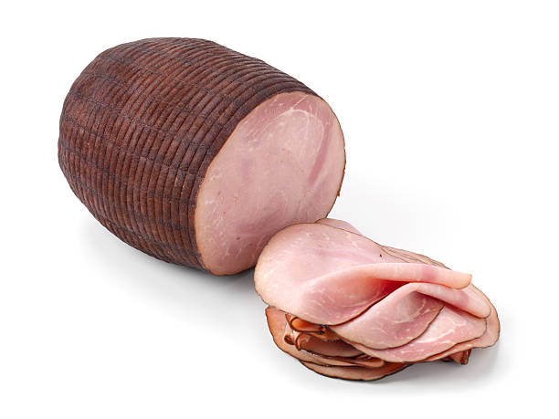 vom black forest ham - delicatessen meat cold cuts chopped stock-fotos und bilder