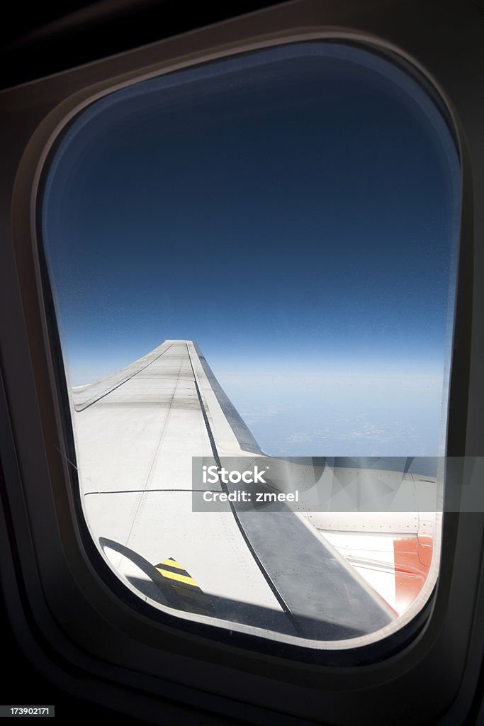 비행기 창 - 로열티 프리 0명 스톡 사진