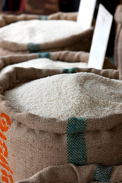 istock Thai rice for sale in a market. 173902328