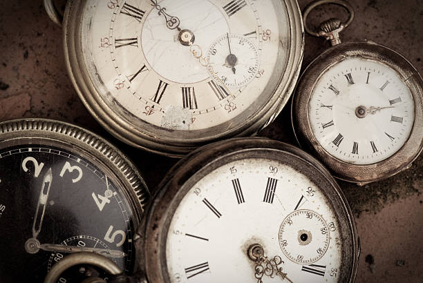 istock Four pocket watches 173902460