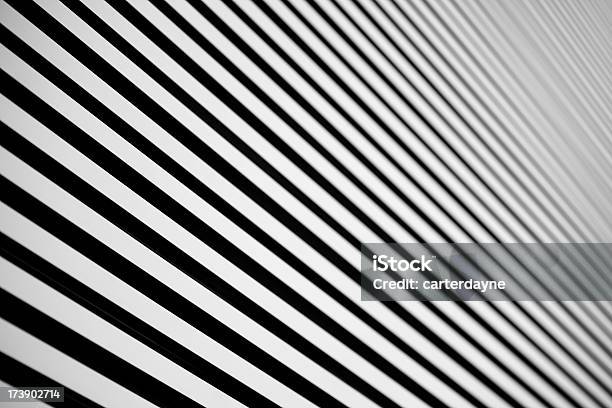 흑백 추상적임 금속면의 벽 Slats 애즈 배경 패턴 0명에 대한 스톡 사진 및 기타 이미지 - 0명, 2000-2009 년, 21세기