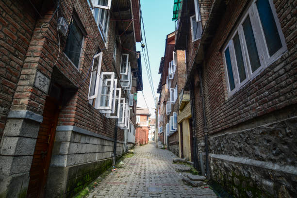 istock Old buildings in Srinagar, India 1739033179