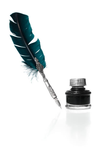 istock Quill pen and inkwell 173903613