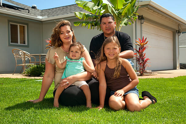 istock Hispanic Family Portrait 173903636
