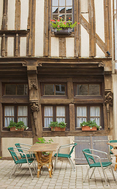 Medieval House stock photo