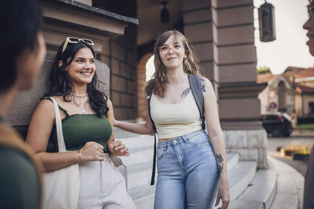 istock Friends in city 1739037770