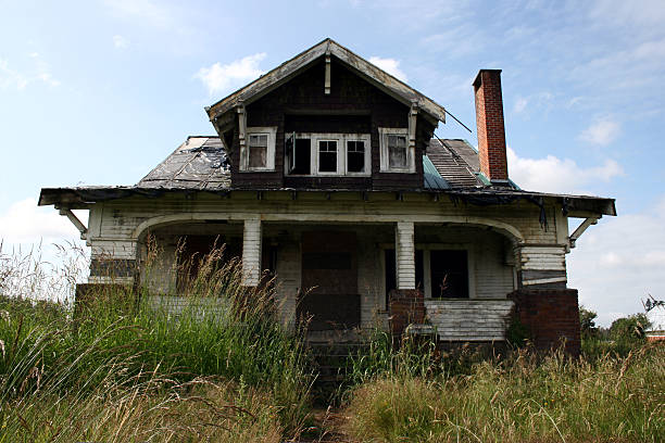 istock Farm house ruin 173904228