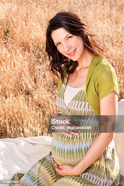 Linda Mulher Grávida - Fotografias de stock e mais imagens de Abdómen - Abdómen, Abdómen Humano, Acontecimentos da Vida