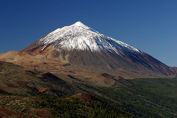 teide, tenerife - tenerife spain national park canary islands photos et images de collection