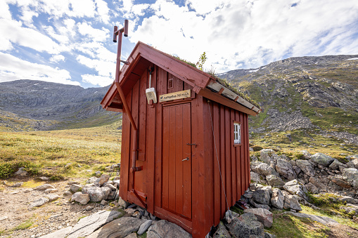 Mountain hut at Romsdal