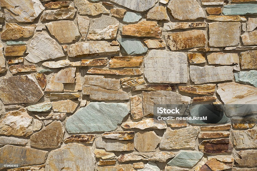 Primer plano de la pared de rocas - Foto de stock de Azul turquesa libre de derechos