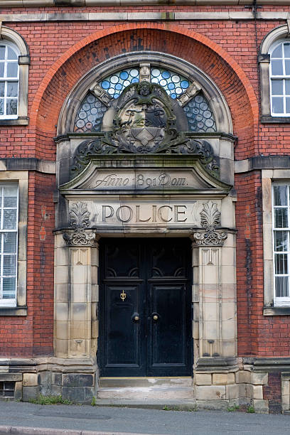 istock Old Police Station entrance 173905357