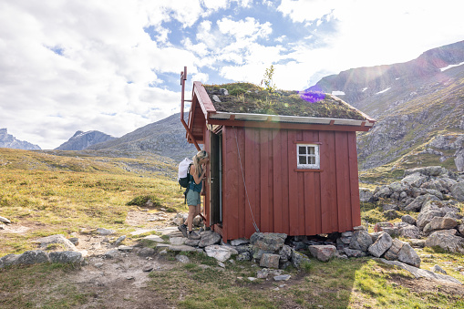 Mountain hut at Romsdal