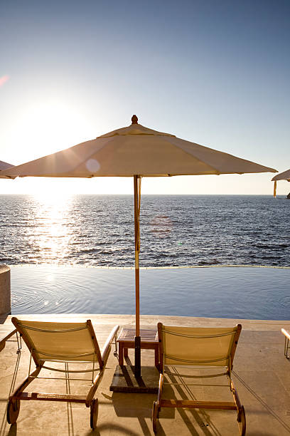 istock Sunny Pool Deck View in Puerto Vallarta Mexico 173905707