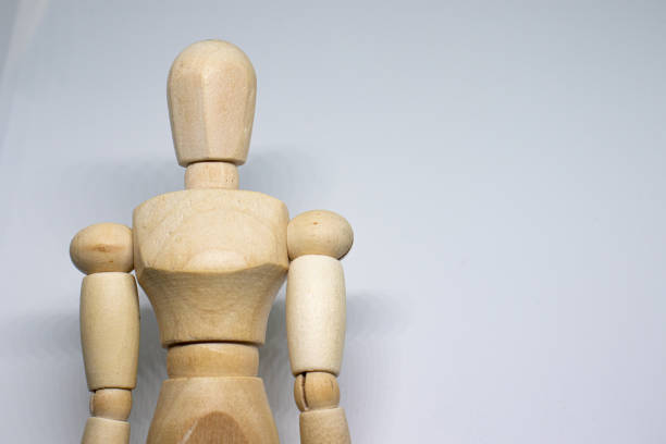 istock Art posing figurine close up 1739057743