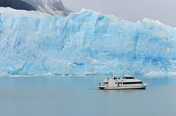 istock Tourist Boat at Perito Moreno Glacier, Patagonia. 173905896