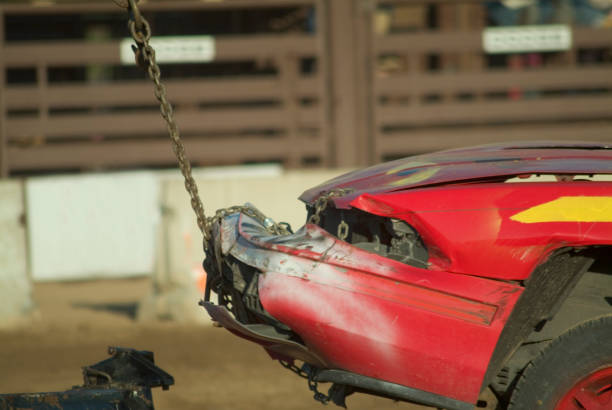 Towing stock photo