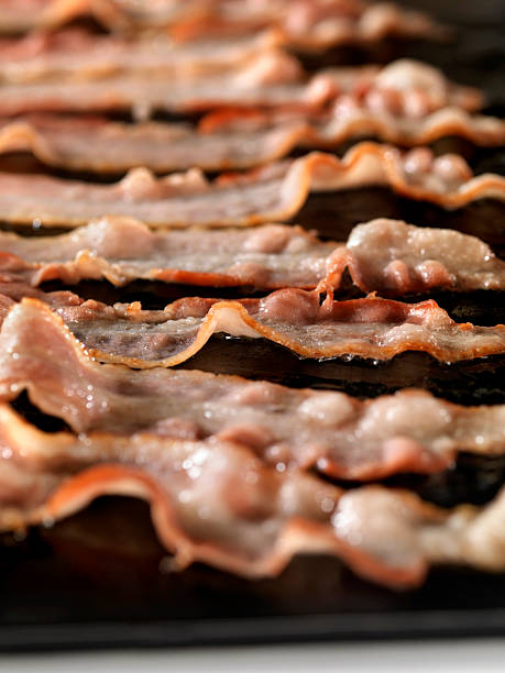 istock Bacon Frying on Fry Pan 173907667