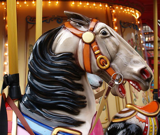istock Carousel Horse - Merry go Round 173907936