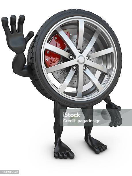Wheelman 手を振る - 3Dのストックフォトや画像を多数ご用意 - 3D, タイヤ, 手を振る