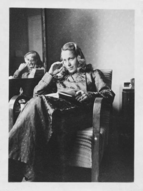 istock Young woman in1941. 1739088463