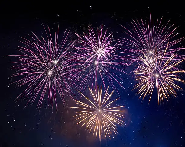 Photo of Fireworks light up the night sky in celebration