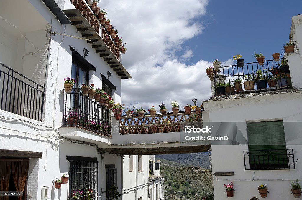 Aldeia de Alpujarra Yegen Andaluzia, Espanha de fotografia de stock - Royalty-free Espanha Foto de stock