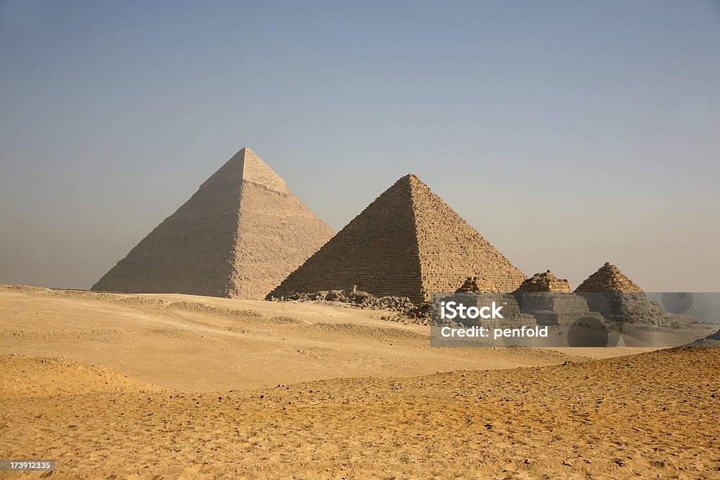 Piramidy w Gizie - Zbiór zdjęć royalty-free (Azja Zachodnia)
