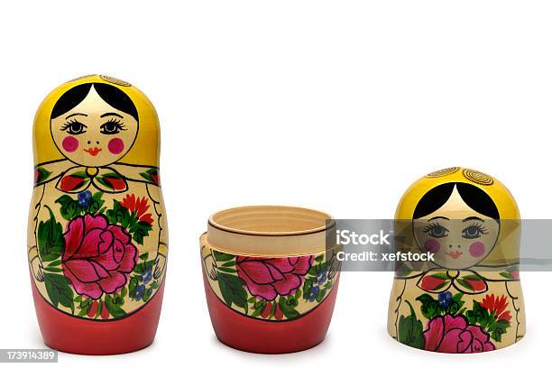 Matrushka Stock Photo - Download Image Now - Russian Nesting Doll, Cut Out, Accessibility