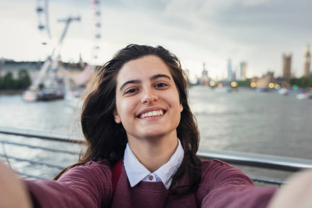 istock Enjoying my stay at London. 1739145818