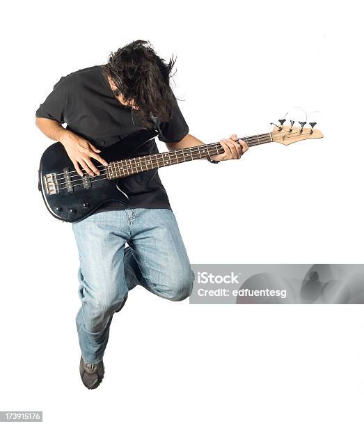 Rockerin Stockfoto und mehr Bilder von Bassgitarre - Bassgitarre, Bassinstrument, Fotografie