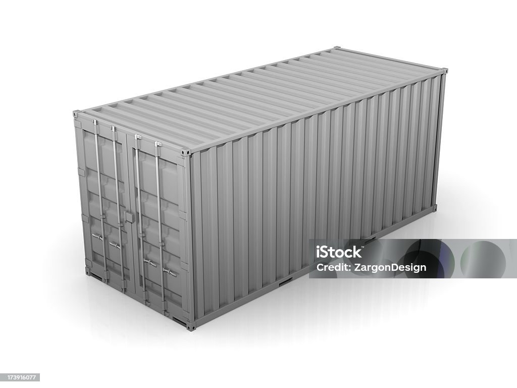 Gray container - Photo de Affaires libre de droits