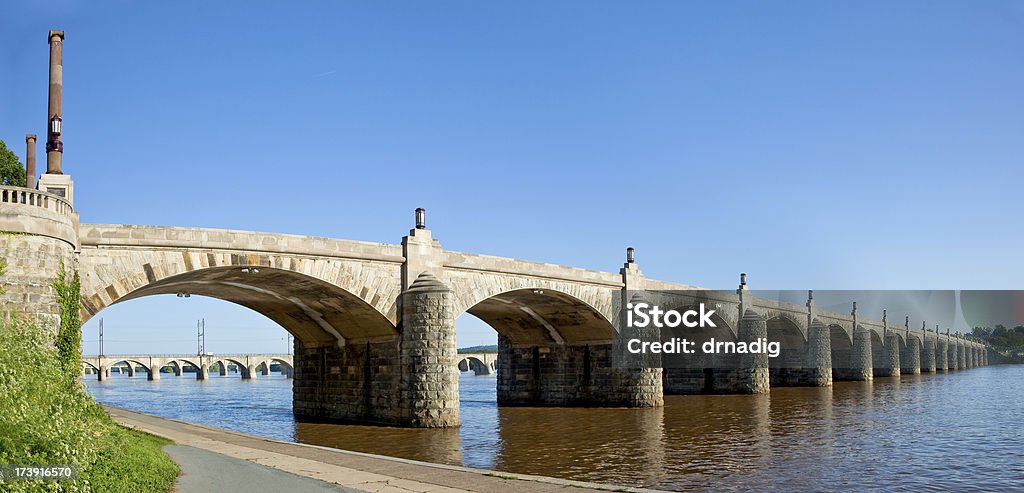 Harrisburg Market Street Bridge - Foto stock royalty-free di Architettura