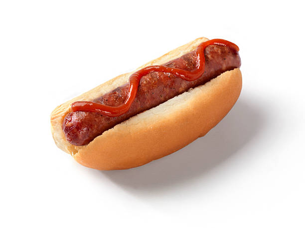 istock Hot Dog with Ketchup 173916580