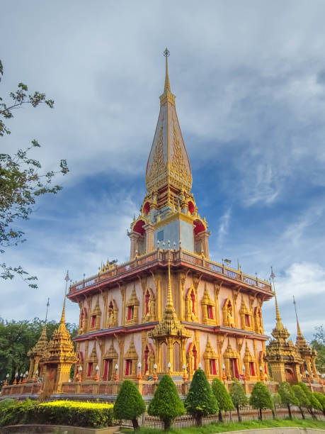 istock Wat Chalong or Wat Chaiharam Temple, Phuket Old Town, Thailand 1739173860