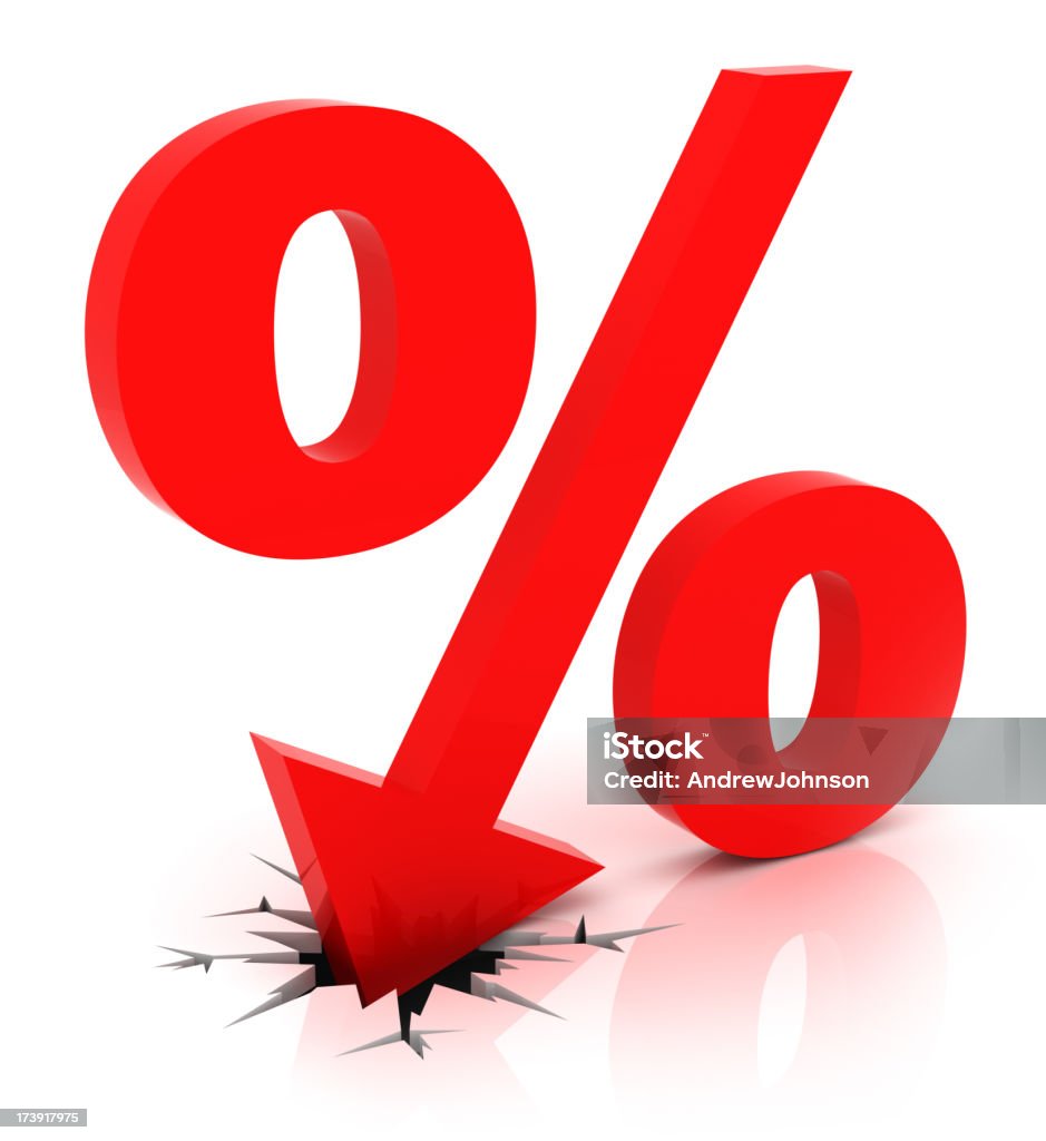 Sinal de Percentagem - Foto de stock de Bolsa de valores e ações royalty-free
