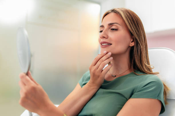 istock A doctor examines the patient before the aesthetic procedures. 1739180573