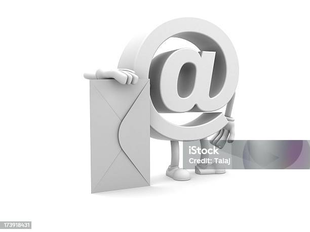 Email - Fotografie stock e altre immagini di Adulto - Adulto, Bianco, Busta