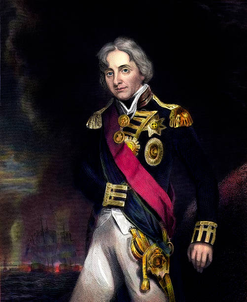 ilustrações, clipart, desenhos animados e ícones de almirante horatio nelson - praça trafalgar